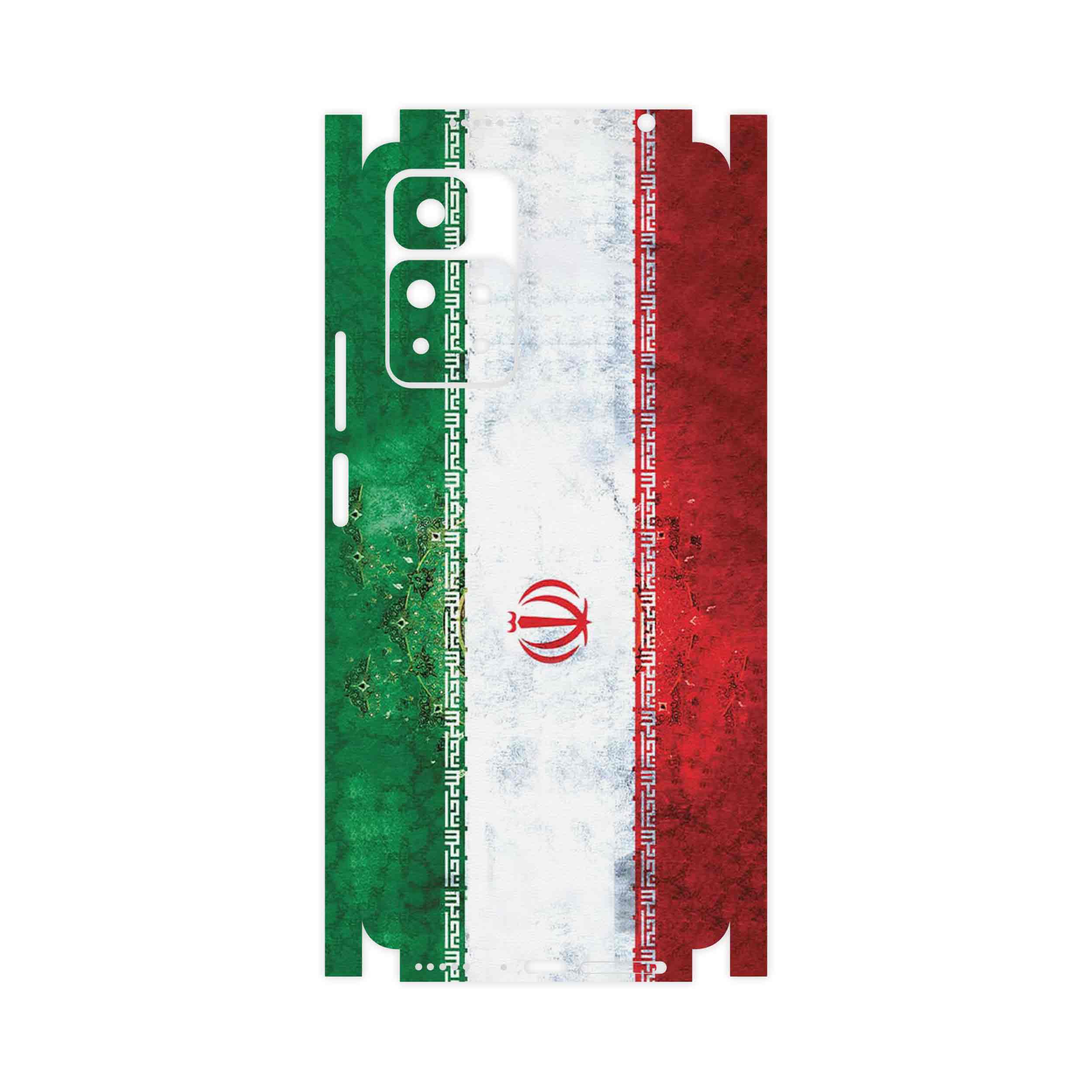 برچسب پوششی ماهوت مدل IRAN_Flag_1-FullSkin مناسب برای گوشی موبایل شیائومی Redmi Note 11 Pro Plus 5G