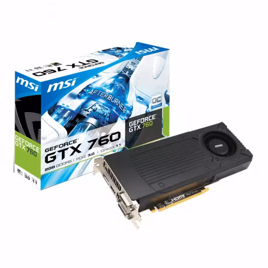 کارت گرافیک ام اس آی  GTX 760 OC 2GB