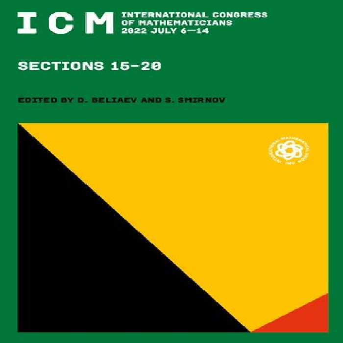 خرید و دانلود نسخه کامل کتاب International Congress of Mathematicians 2022 July 6–14 Proceedings: Sections 15-20