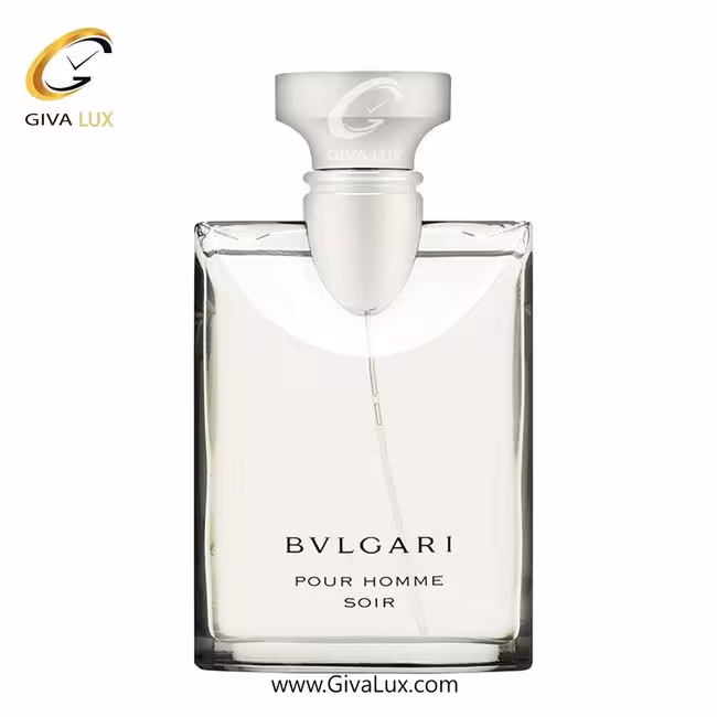 ادو تویلت مردانه بولگاری اورجینال  مدل Bvlgari Pour Homme Soirحجم 50 میل