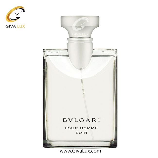ادو تویلت مردانه بولگاری اورجینال مدل Bvlgari Pour Homme Soirحجم 50 میل