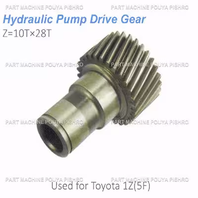 دنده های موتور لیفتراک تویوتا مدل Toyota 1Z 5F