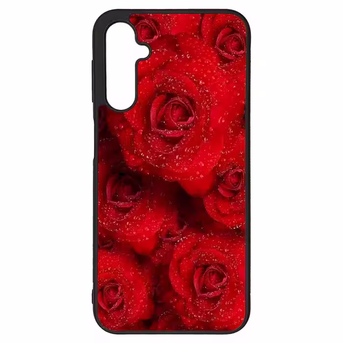 کاور طرح گل رز کد G-012 مناسب برای گوشی موبایل سامسونگ Galaxy A24 | دیجی قاب دونی