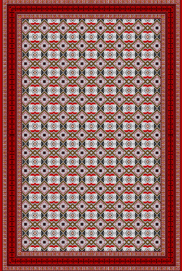 فرشینه و قالیچه مدرن مناسب هال و پذیرایی  کد428