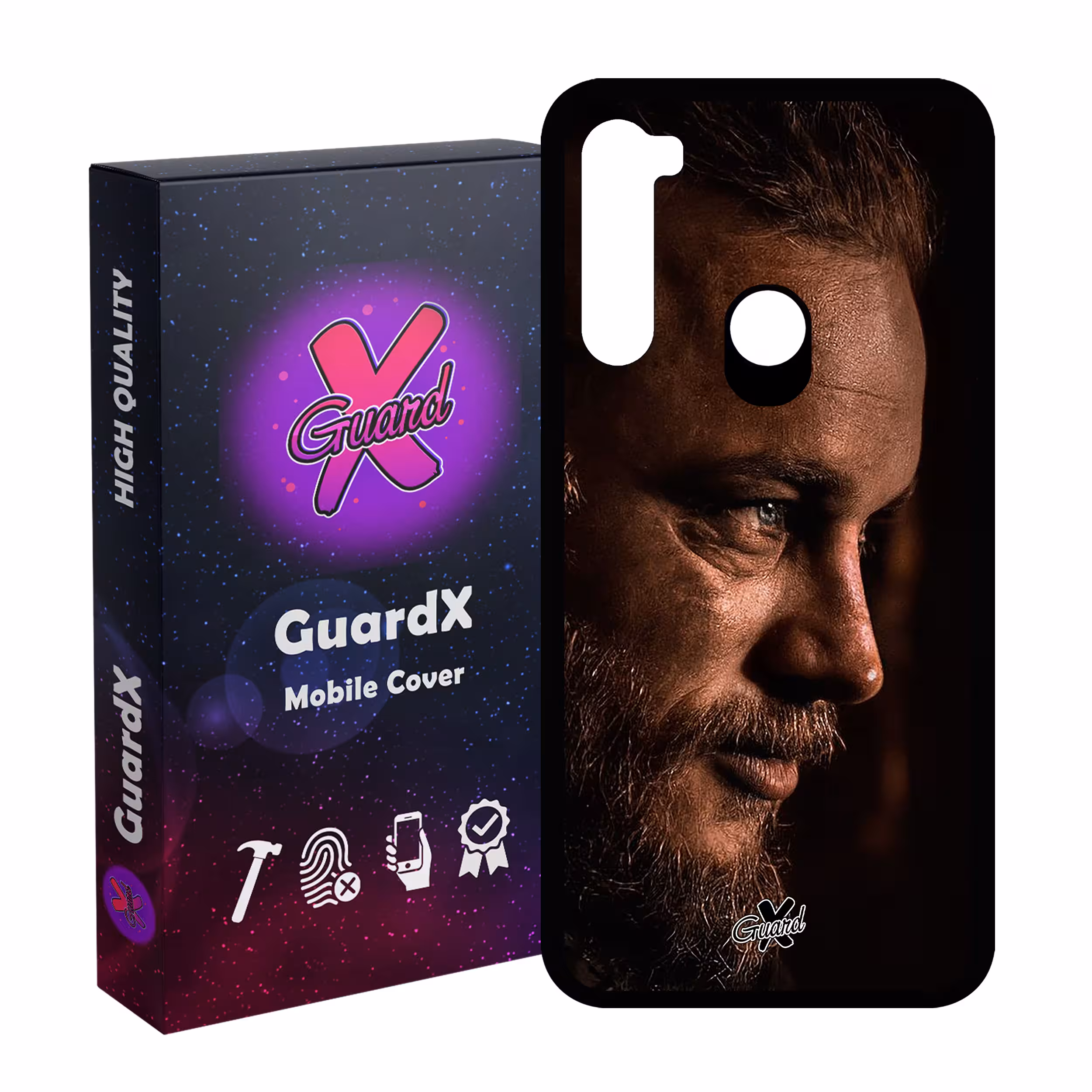 کاور گارد ایکس طرح Ragnar مدل Glass10420 مناسب برای گوشی موبایل شیائومی Redmi Note 8