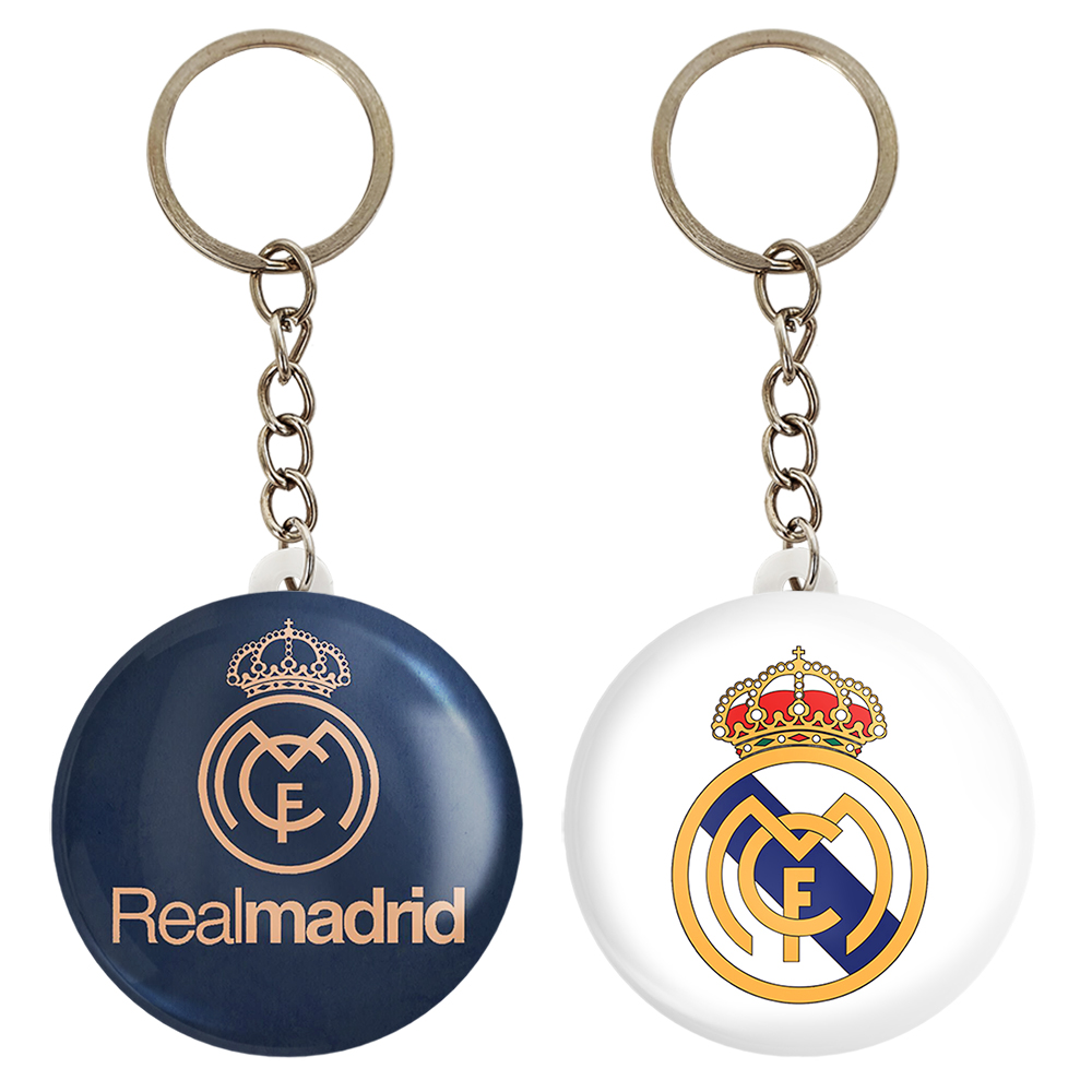 جاکلیدی خندالو مدل باشگاه رئال مادرید کد 19921999 مجموعه 2 عددی