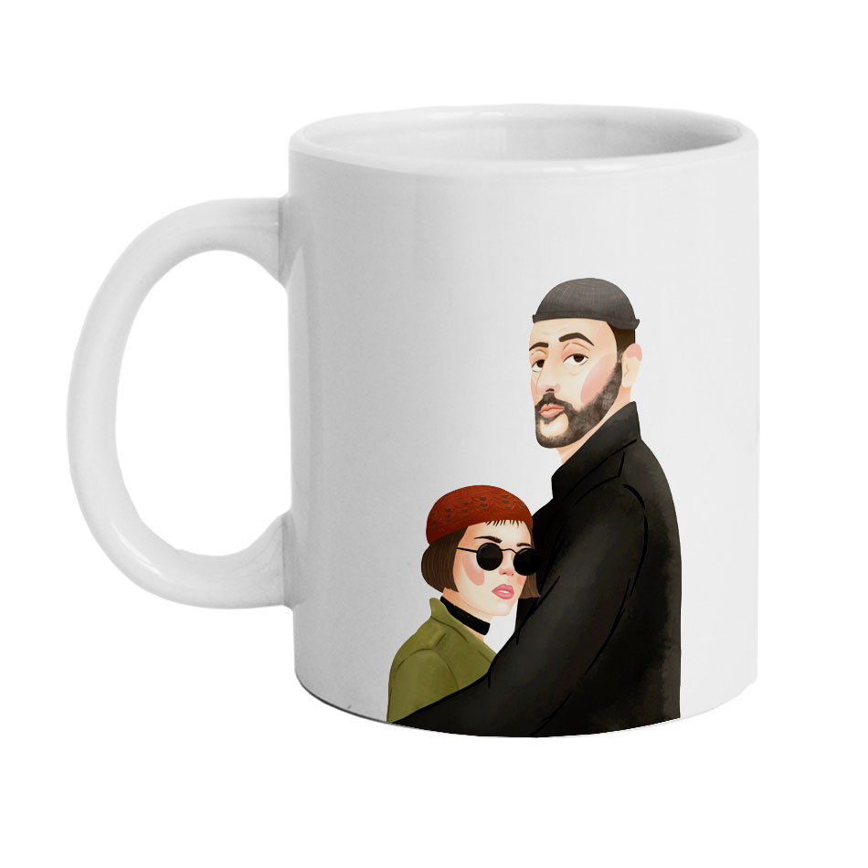 ماگ دارلی طرح لئون و ماتیلدا مدل MG1104