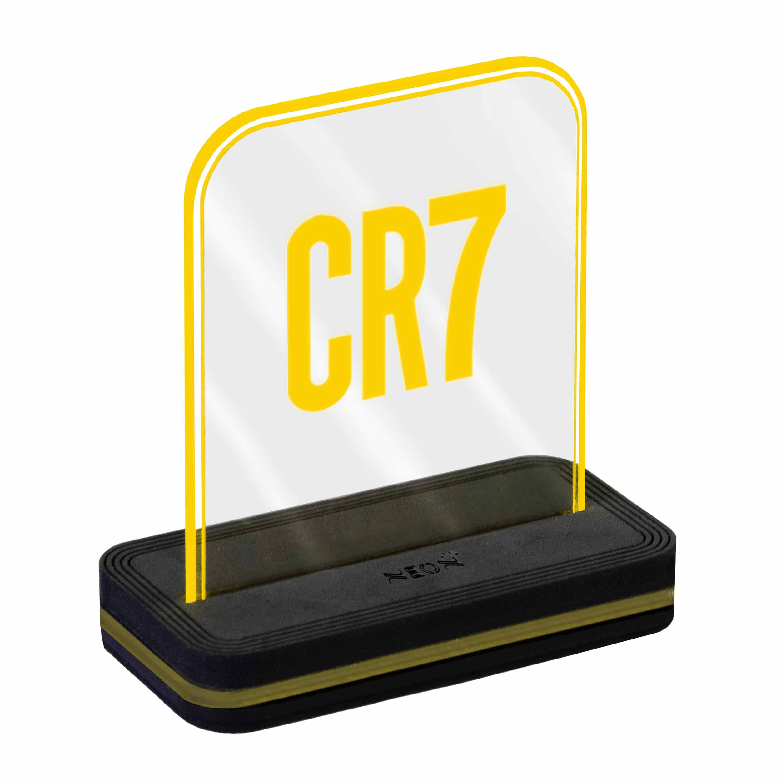 چراغ رومیزی نئون مدل CR7_YELLOW_AC