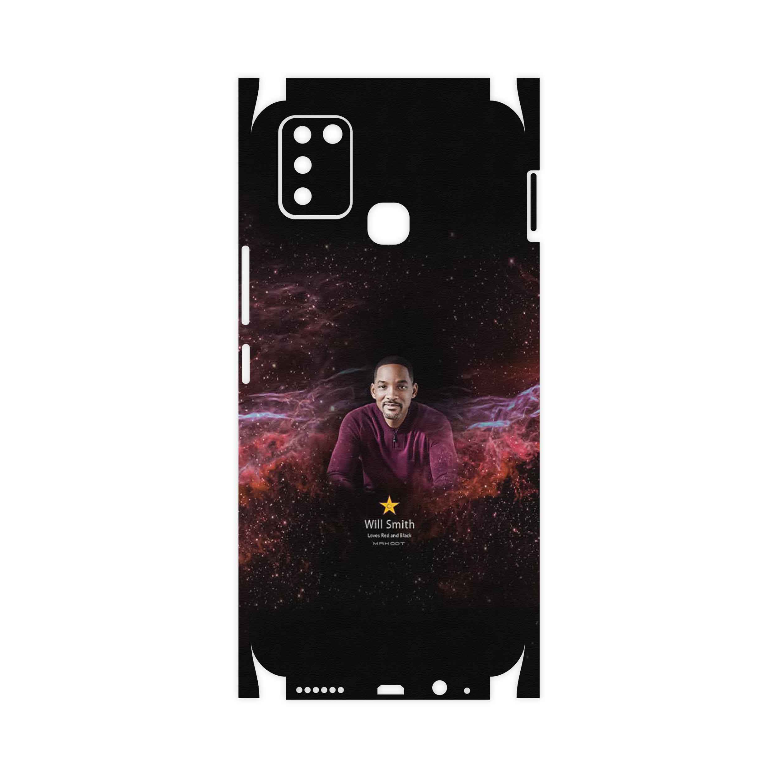 برچسب پوششی ماهوت مدل Will Smith-FullSkin مناسب برای گوشی موبایل اینفینیکس Smart 6 X657B
