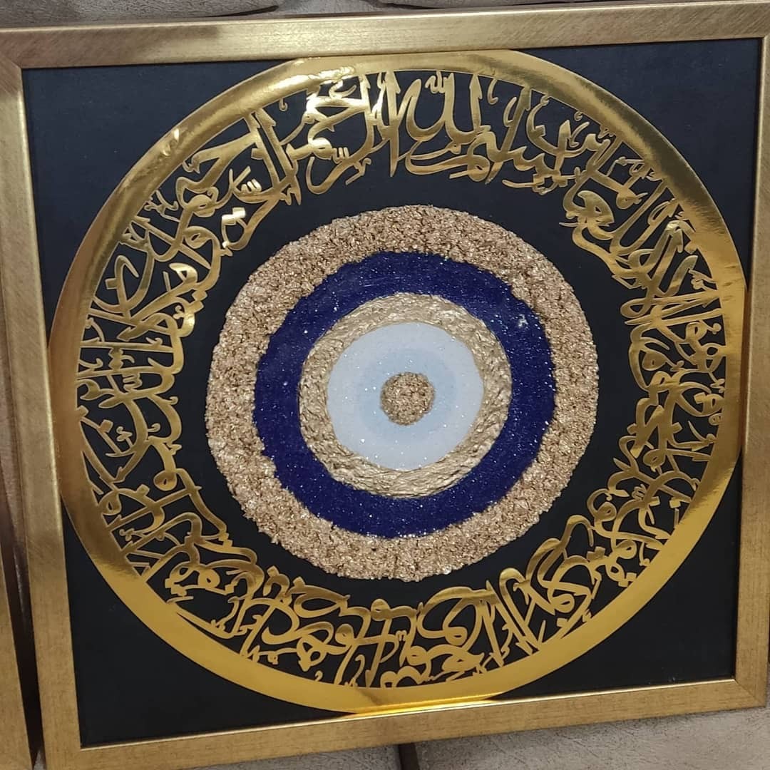 فروش تابلوهای دکوراتیو برجسته رنگ ثابت سایز چهل در چهل