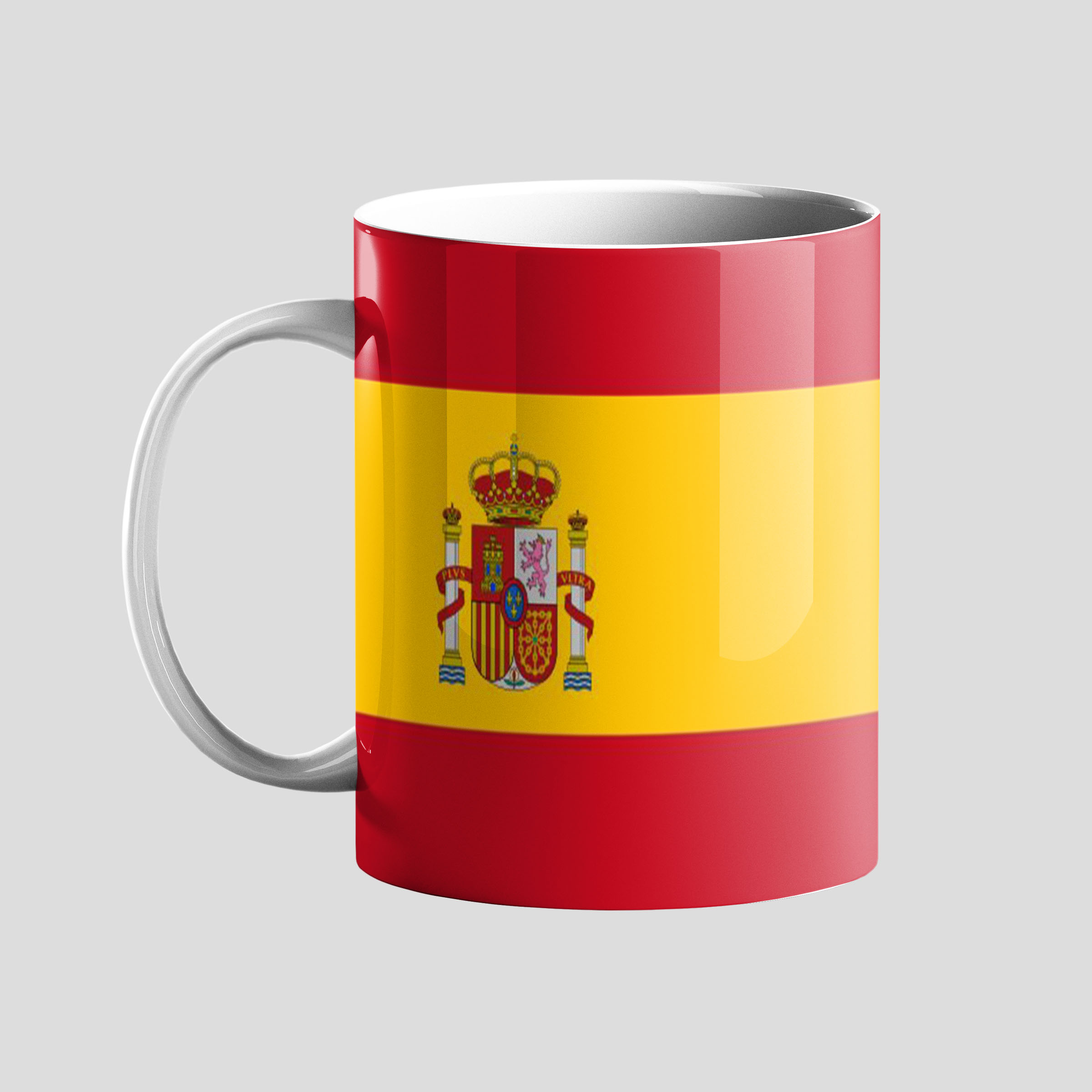 ماگ طرح پرچم اسپانیا کد 73