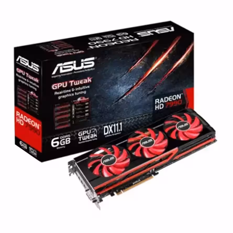 کارت گرافیک ایسوس HD 7990 6GB