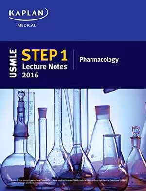 [PDF] دانلود کتاب Usmle Step 1 Lecture Notes 2016 - Pharmacology, 2015