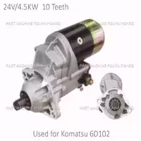 استارت ليفتراک کوماتسو مدل Komatsu 6D102
