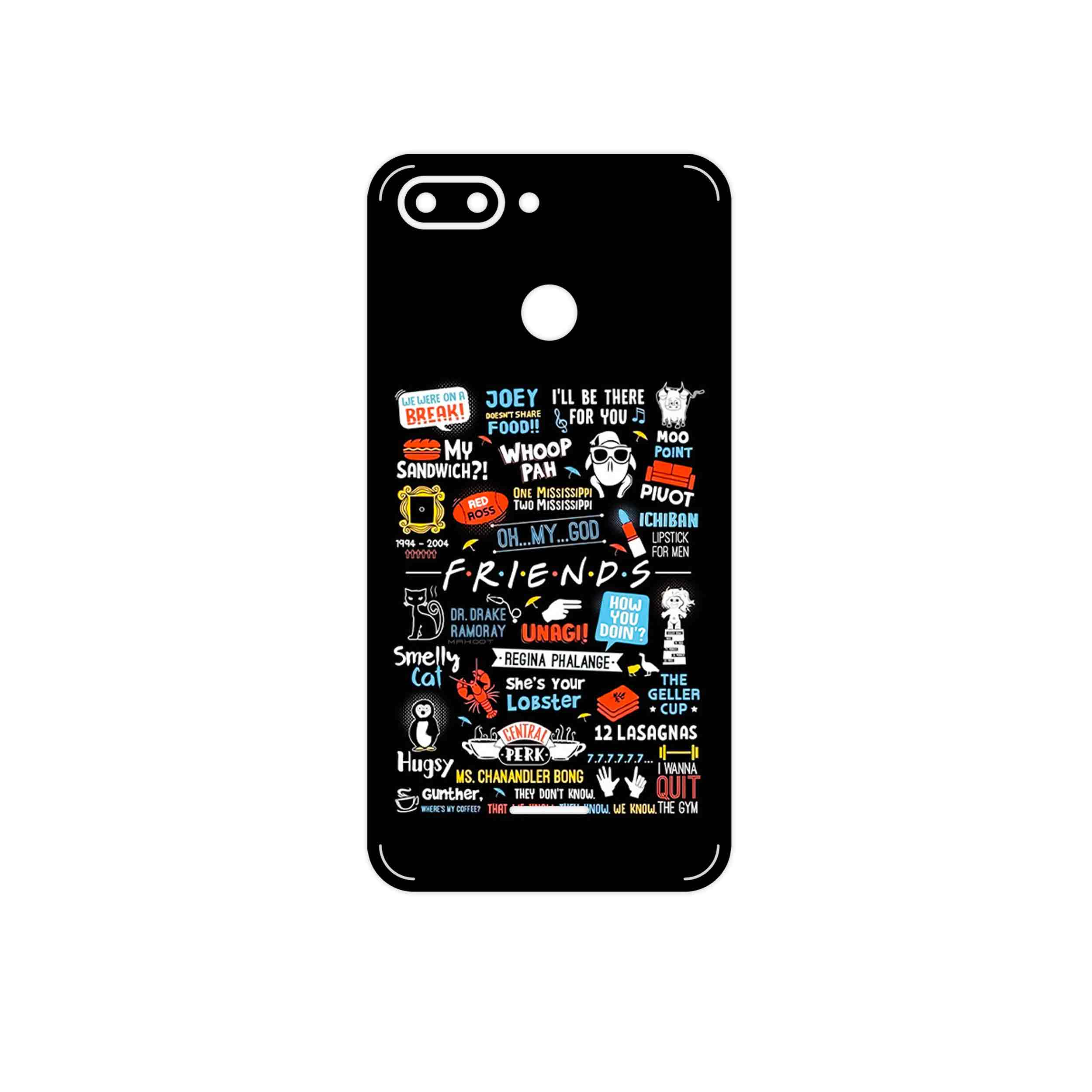 برچسب پوششی ماهوت مدل Friends 2 مناسب برای گوشی موبایل شیائومی Redmi 6