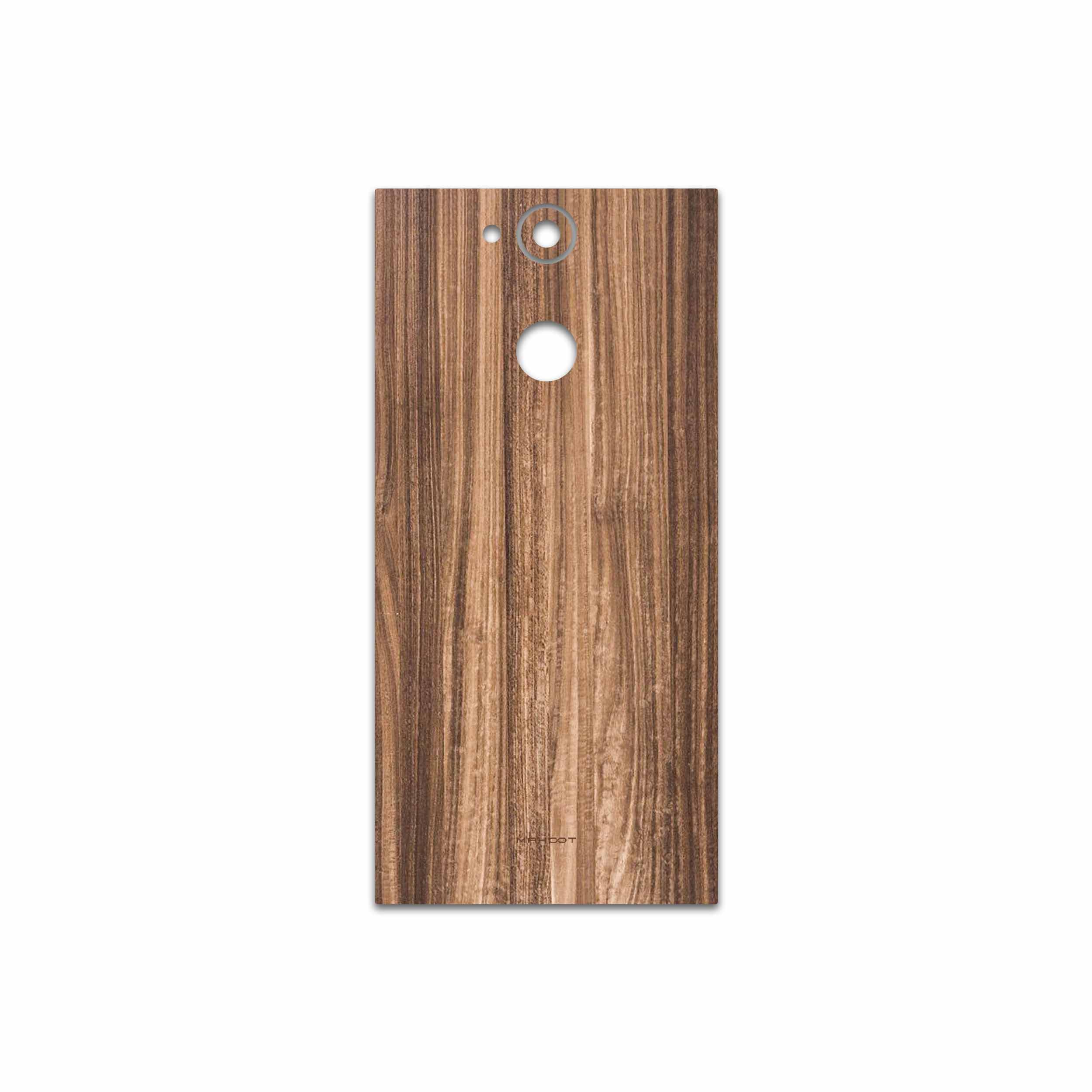 برچسب پوششی ماهوت مدل Light Walnut Wood مناسب برای گوشی موبایل سونی Xperia XA2