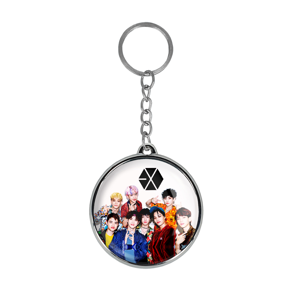 جاکلیدی خندالو طرح گروه موسیقی اکسو مدل دوطرفه کد 28302834