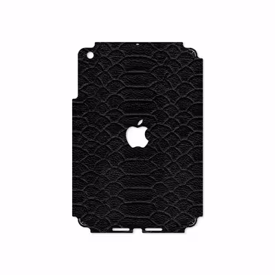 برچسب پوششی ماهوت مدل Black-Snake-Leather مناسب برای تبلت اپل iPad mini 2012 A1455