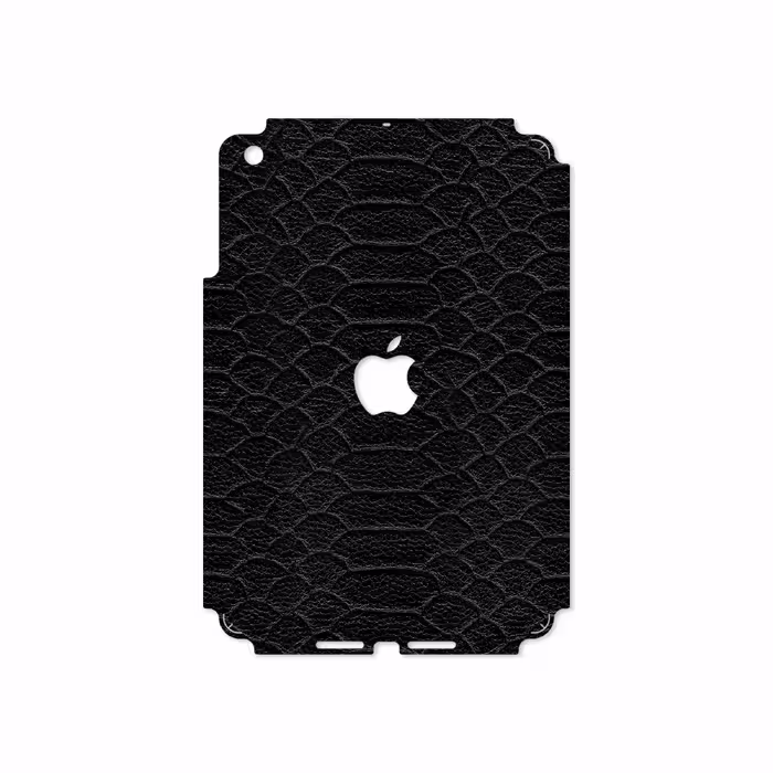 برچسب پوششی ماهوت مدل Black-Snake-Leather مناسب برای تبلت اپل iPad mini 2012 A1455