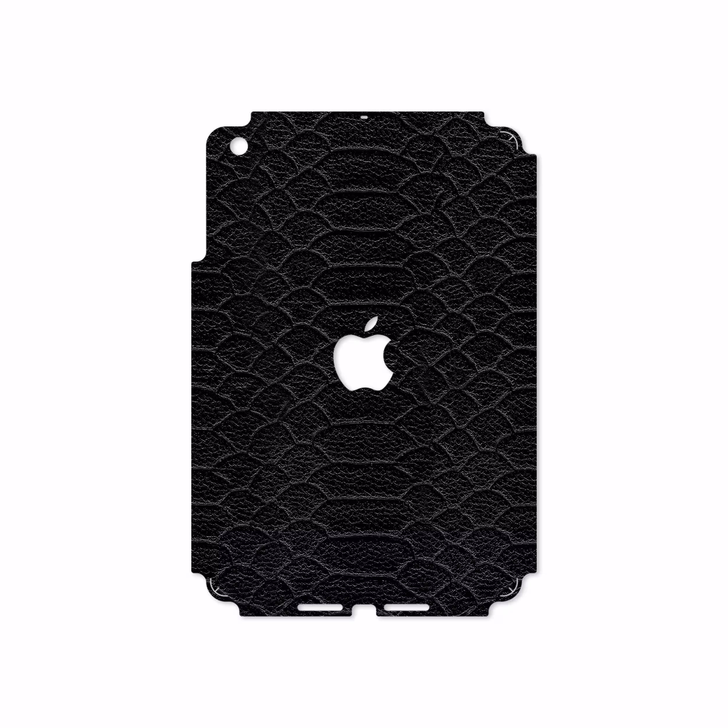 برچسب پوششی ماهوت مدل Black-Snake-Leather مناسب برای تبلت اپل iPad mini 2012 A1455