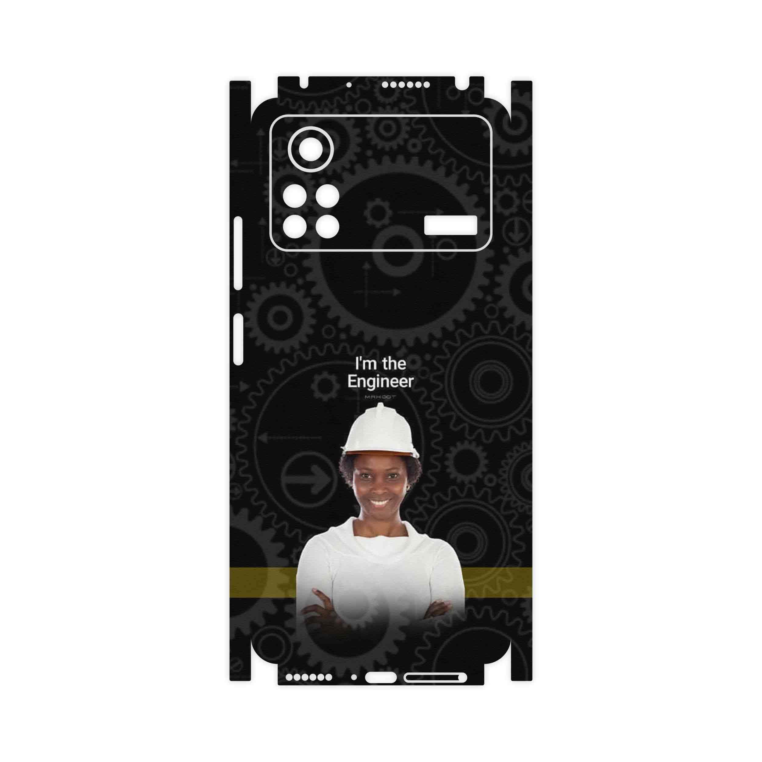 برچسب پوششی ماهوت مدل Engineer-FullSkin مناسب برای گوشی موبایل شیائومی Poco X4 Pro 5G