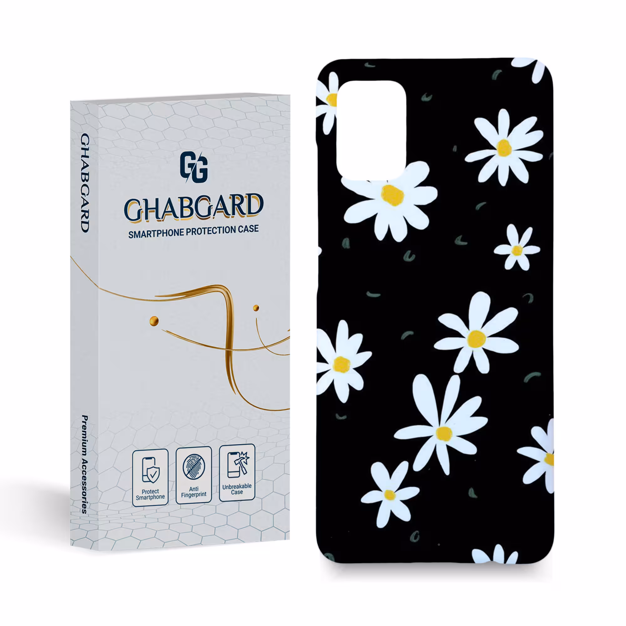 کاور قاب گارد مدل گل مناسب برای گوشی موبایل سامسونگ galaxy a31