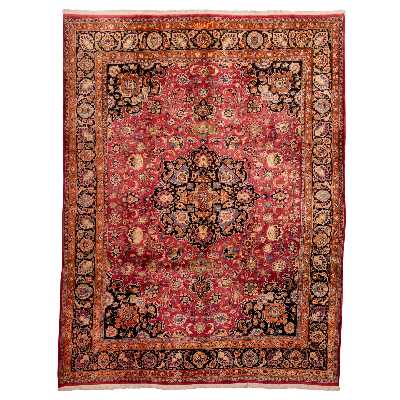 فرش قدیمی دستباف دوازده متری سی پرشیا کد 102443