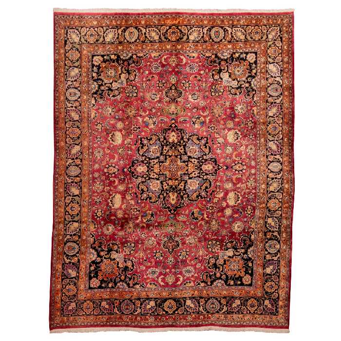 فرش قدیمی دستباف دوازده متری سی پرشیا کد 102443