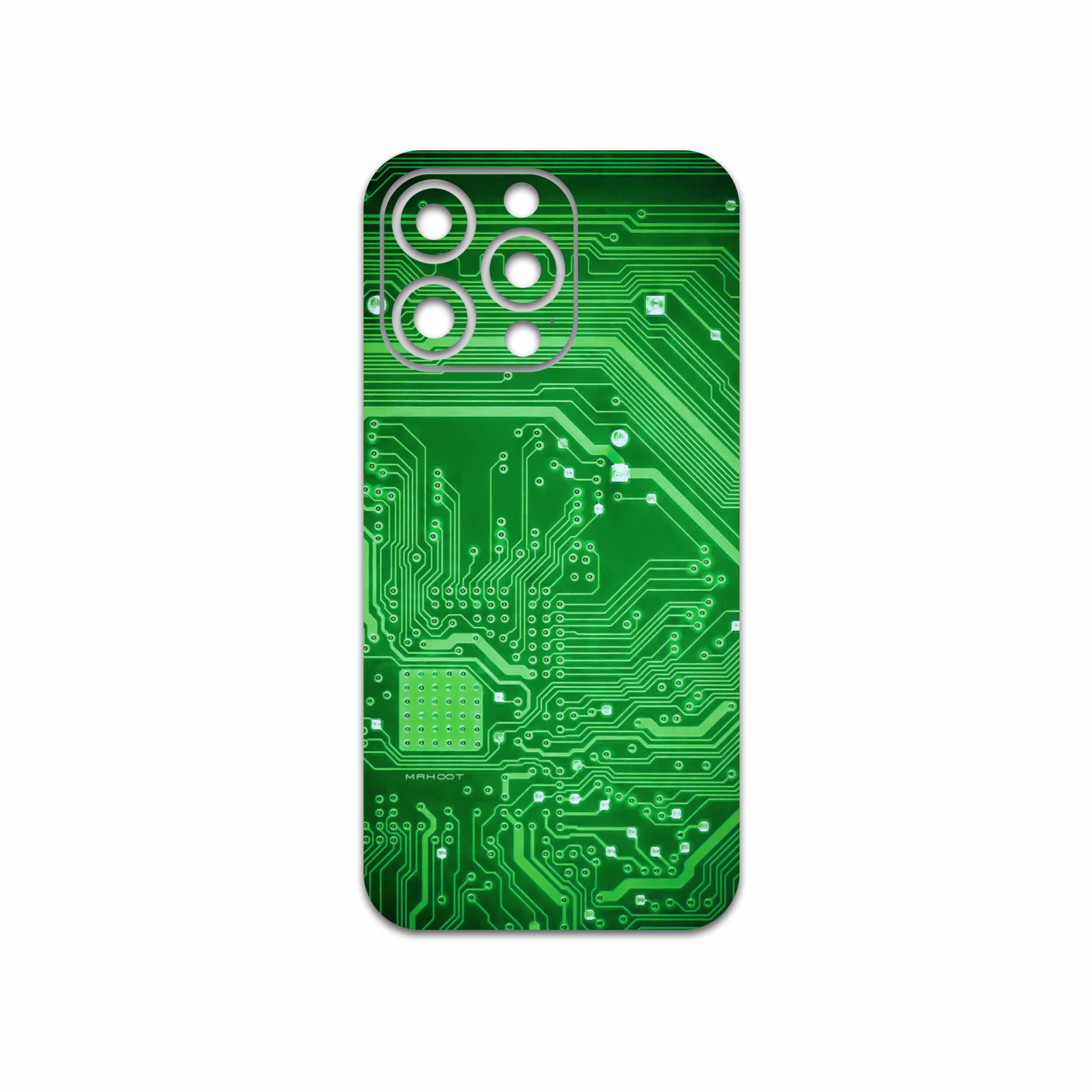 برچسب پوششی ماهوت مدل Green-Printed-Circuit-Board مناسب برای گوشی موبایل اپل iphone 13 Pro