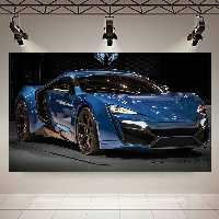 تابلو بوم طرح ماشین مدل لایکان هایپر اسپورت کد AR3540