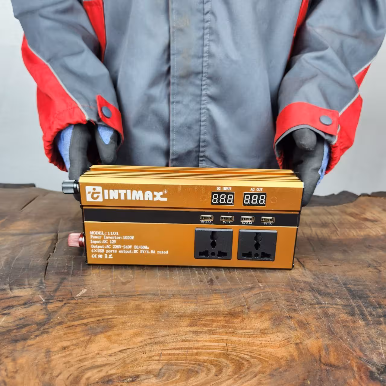 مبدل (کانورتر) برق 12 به 220 ولت 1000 وات اینتیمکس INTIMAX اینتیمکث