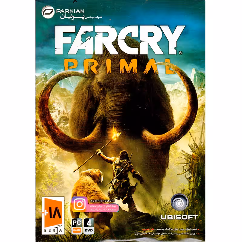 بازی Far Cry Primal کامپیوتر نشر پرنیان