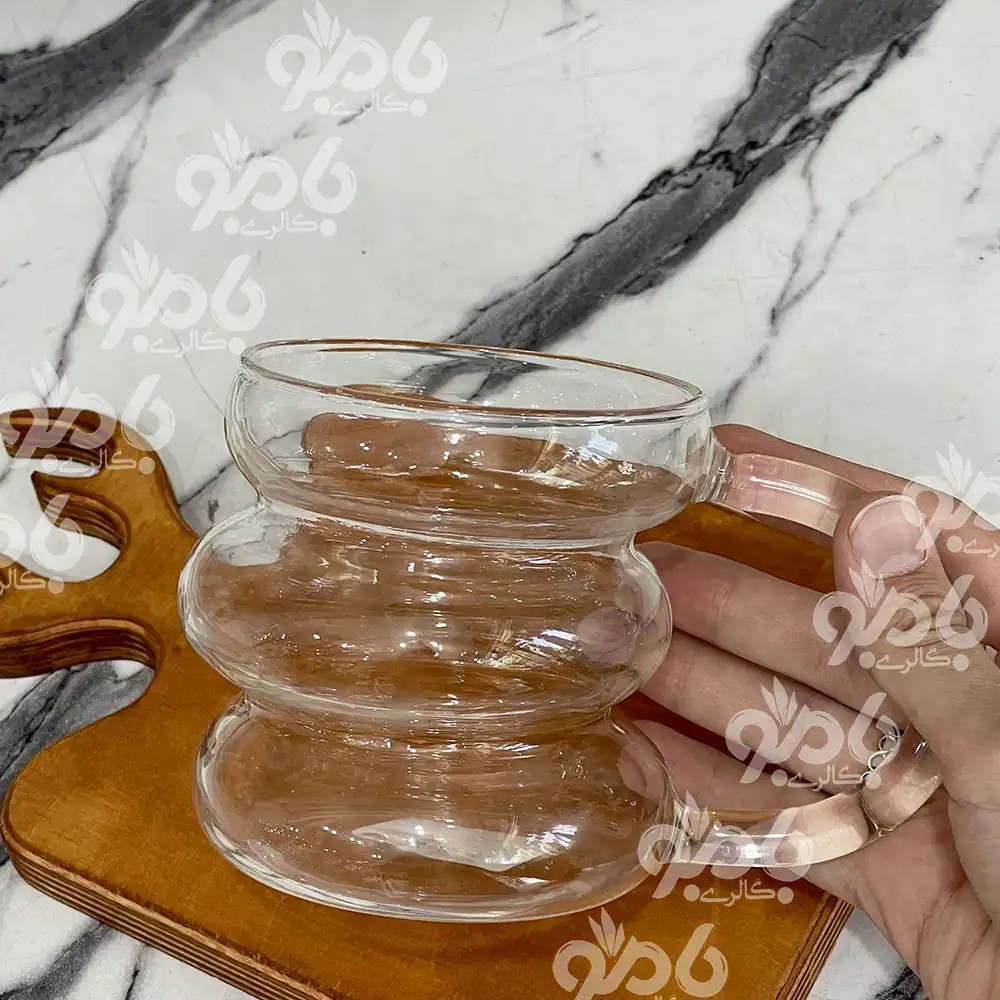 ماگ پیرکس 3طبقه رینگی