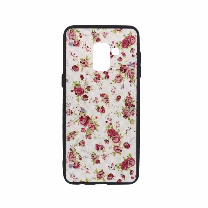 کاور طرح گل کد 02 مناسب برای گوشی موبایل سامسونگ Galaxy A8 2018 / A530