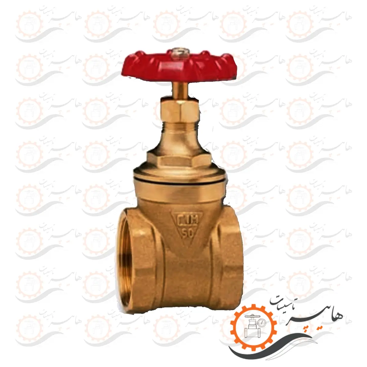 شیر فلکه کشویی برنجی سیم ایتالیا مدلCim50