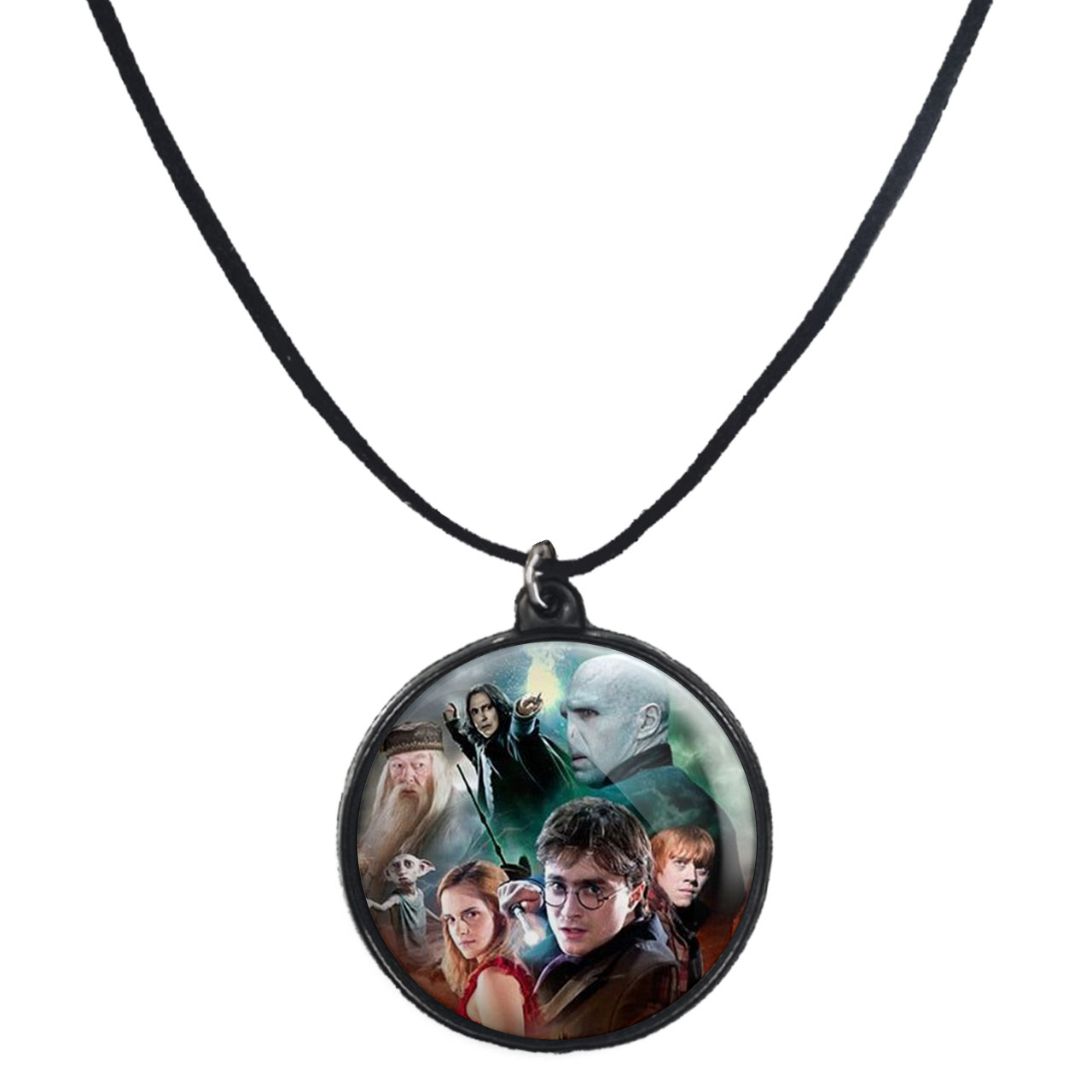 گردنبند پرمانه طرح هری پاتر کد pmb.23980 مدل دو طرفه