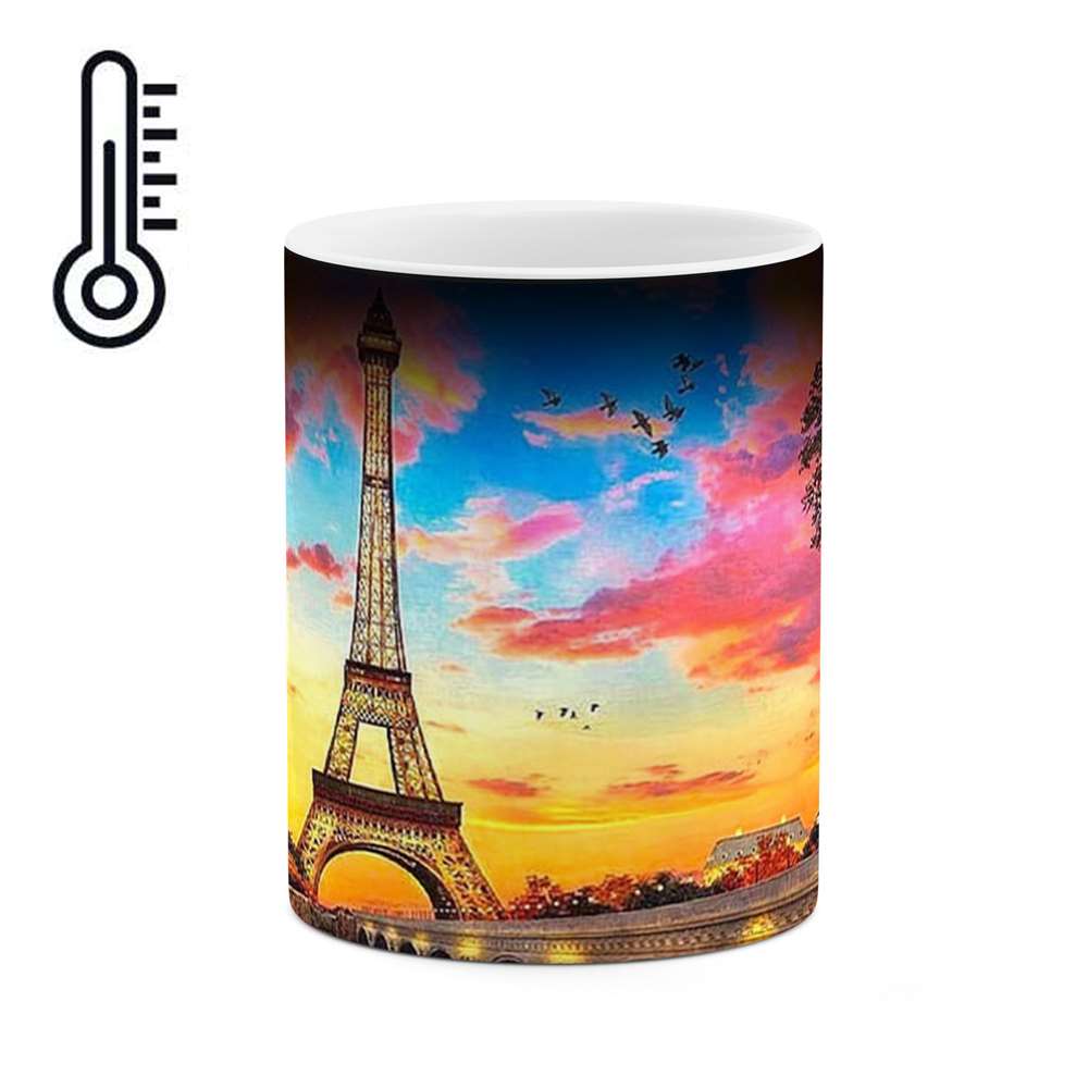 ماگ حرارتی طرح برج ایفل پاریس مدل mgph14536