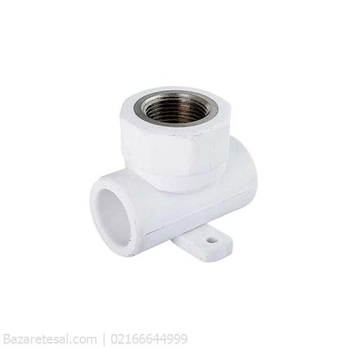 آذین سه راه بوشن فلزی دیواری 3/4*25 اینچ