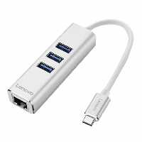 هاب 4 پورت تایپ سی لنوو Lenovo C615 4 Ports Type C Hub Splitter