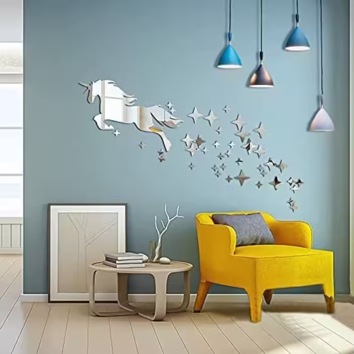 آینه پریناز شاپ مدل اسب تک شاخ