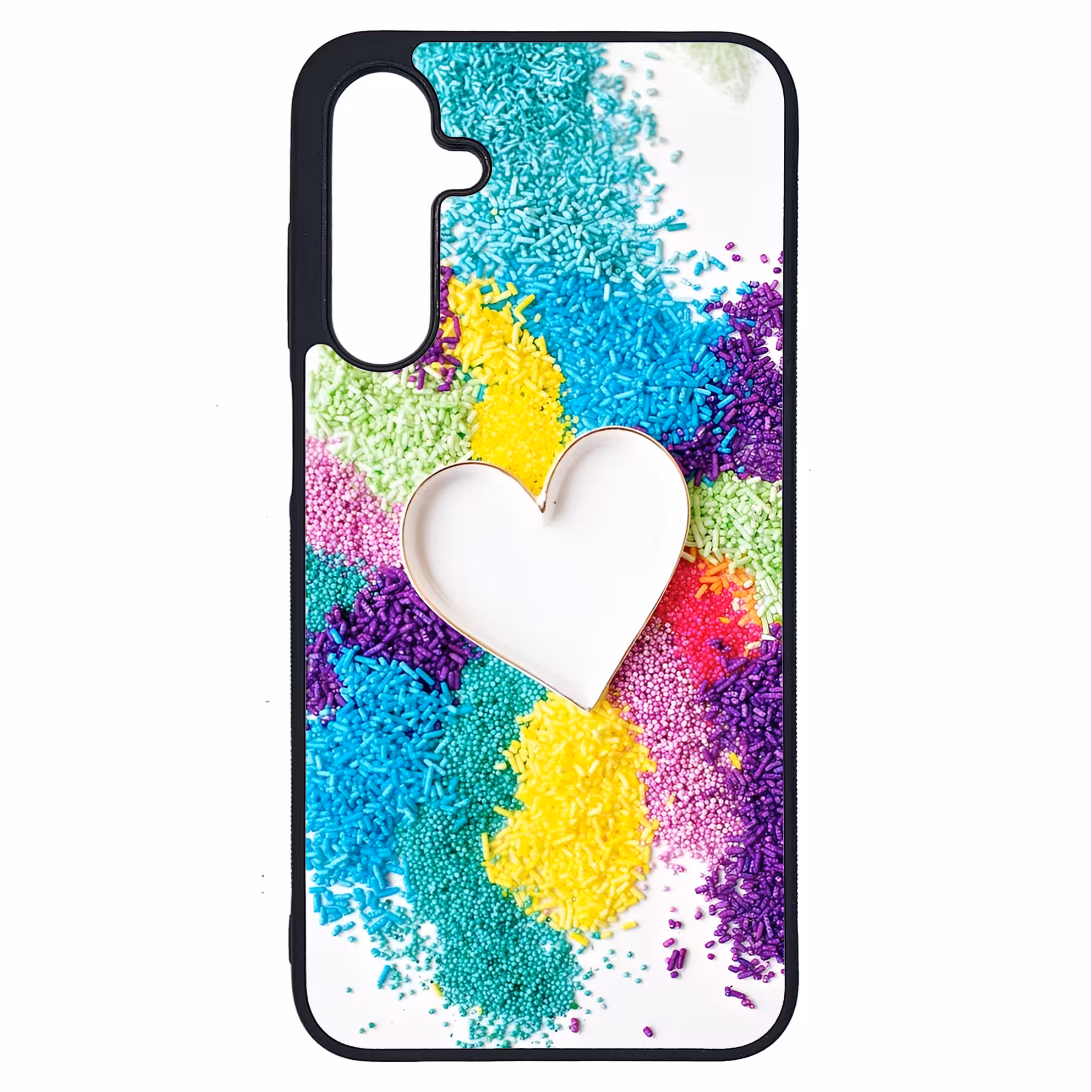 کاور طرح قلبی کد G-149 مناسب برای گوشی موبایل سامسونگ Galaxy A25 | دیجی قاب دونی