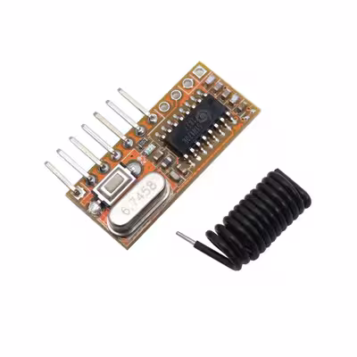 ماژول گیرنده وایرلس مدل 433_RXC6