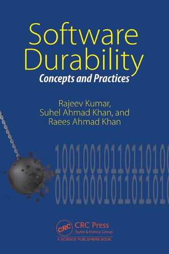 خرید و دانلود نسخه کامل کتاب Software Durability: Concepts and Practices