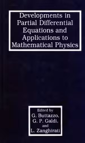 خرید و دانلود نسخه کامل کتاب Developments in partial differential equations and applications