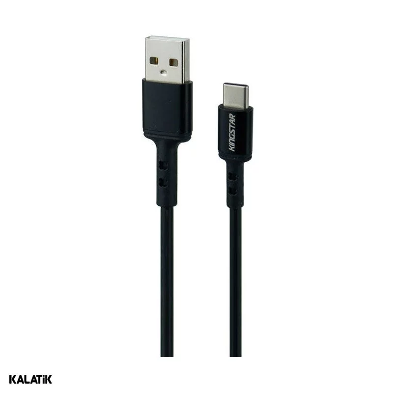 کابل تبدیل USB Type-A به USB Type-C کینگ استار مدل K72C به طول 1.1 متر
