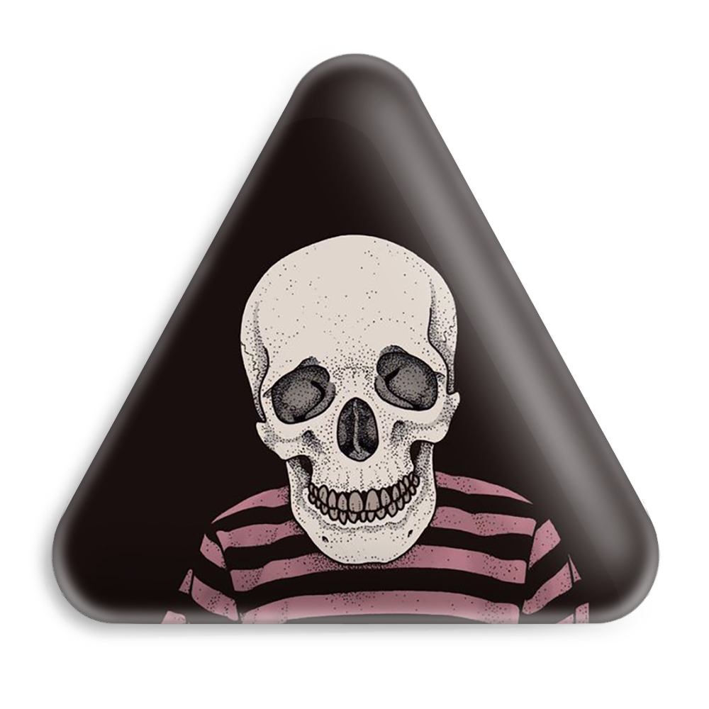 پیکسل خندالو طرح اسکلت مدل مثلثی کد 1171