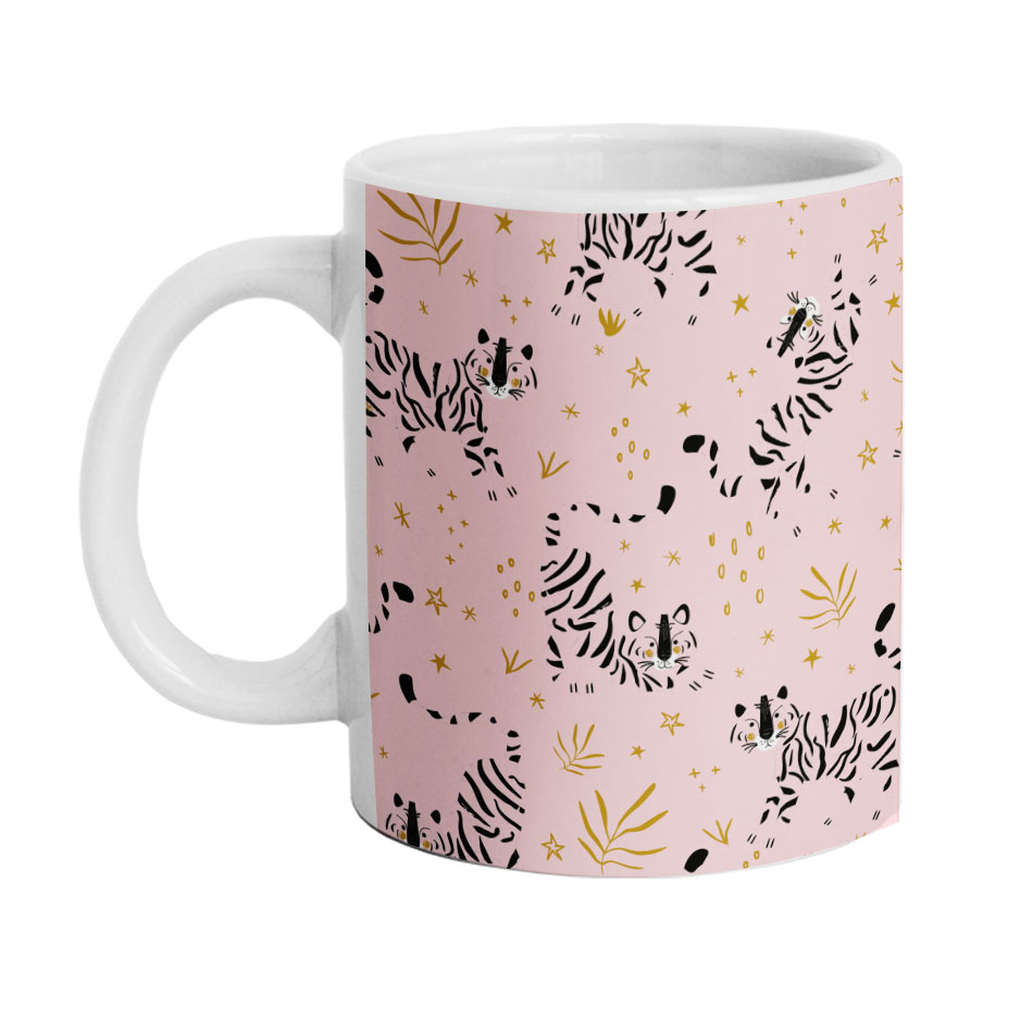 ماگ دارلی طرح فانتزی ببر مدل MG1626