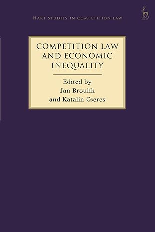 خرید و دانلود نسخه کامل کتاب Competition Law and Economic Inequality (Hart Studies in Competition Law) - PDF