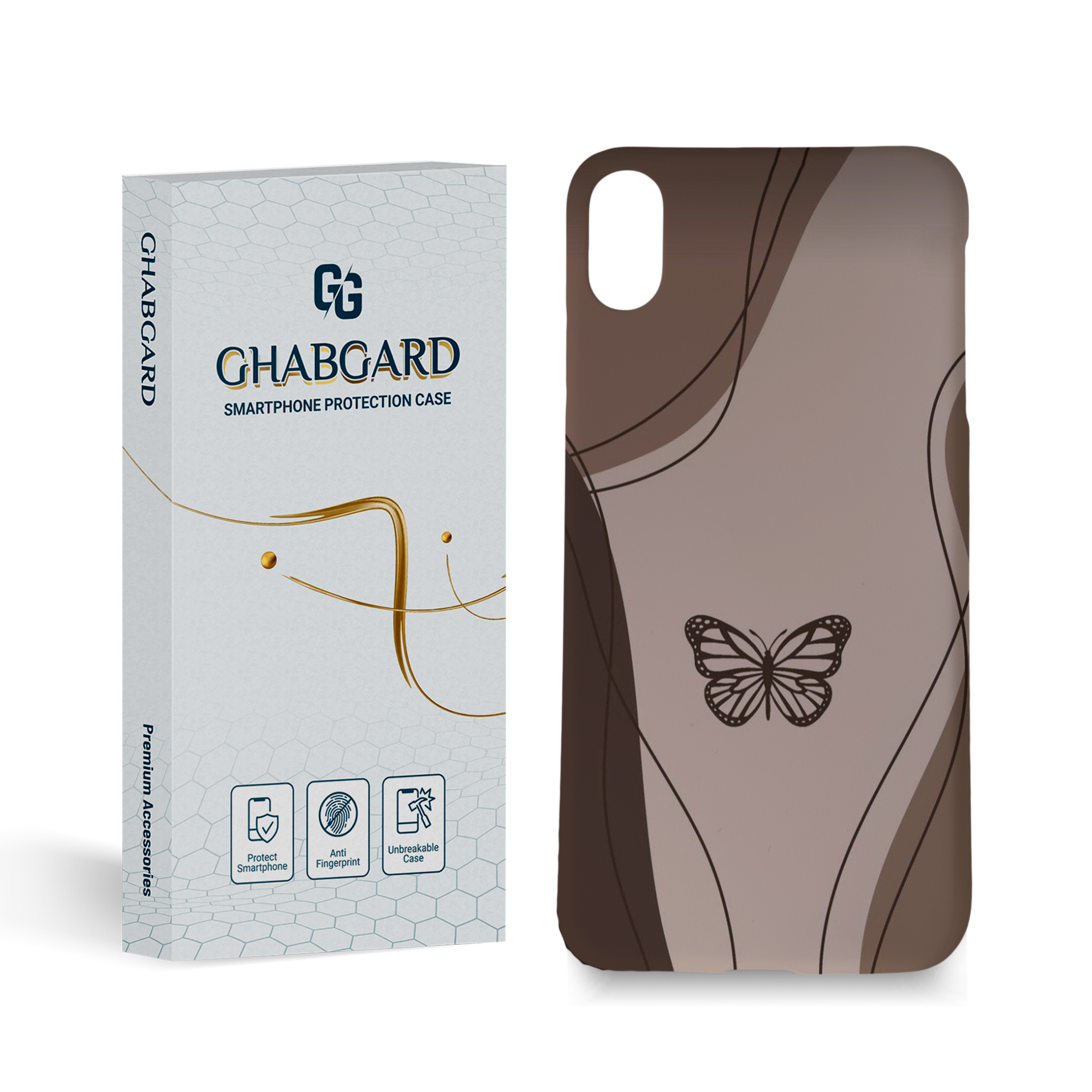   کاور قاب گارد مدل ساده مناسب برای گوشی موبایل اپل iphone xs /max