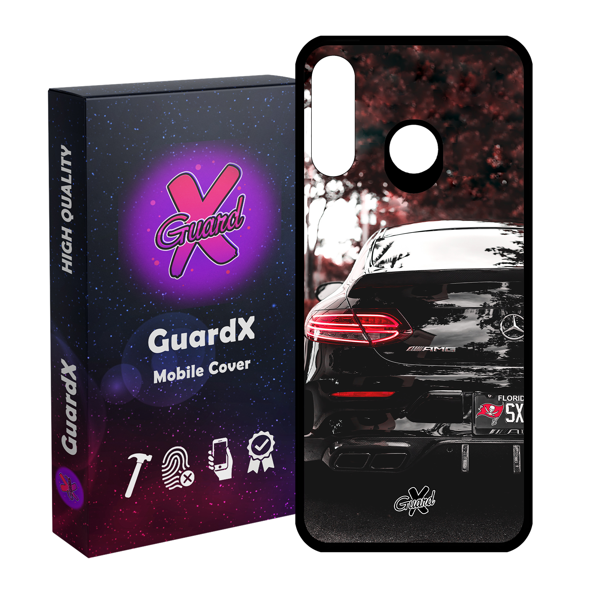 کاور گارد ایکس طرح Benz مدل Glass10350 مناسب برای گوشی موبایل هوآوی P30 Lite